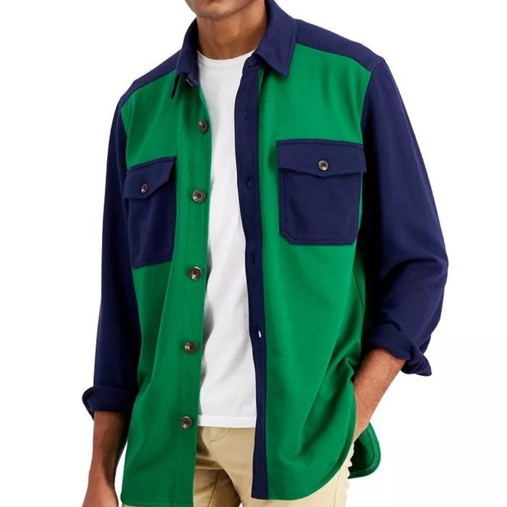 Club Room Men's Colorblocked Shirt